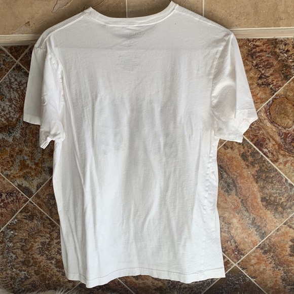 Guess White 1981 T-Shirt Men's Sz. L - Picture 5 of 9